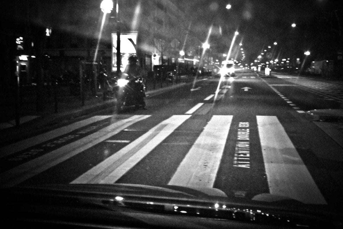 Route de nuit - Jef Baecker - Photographe