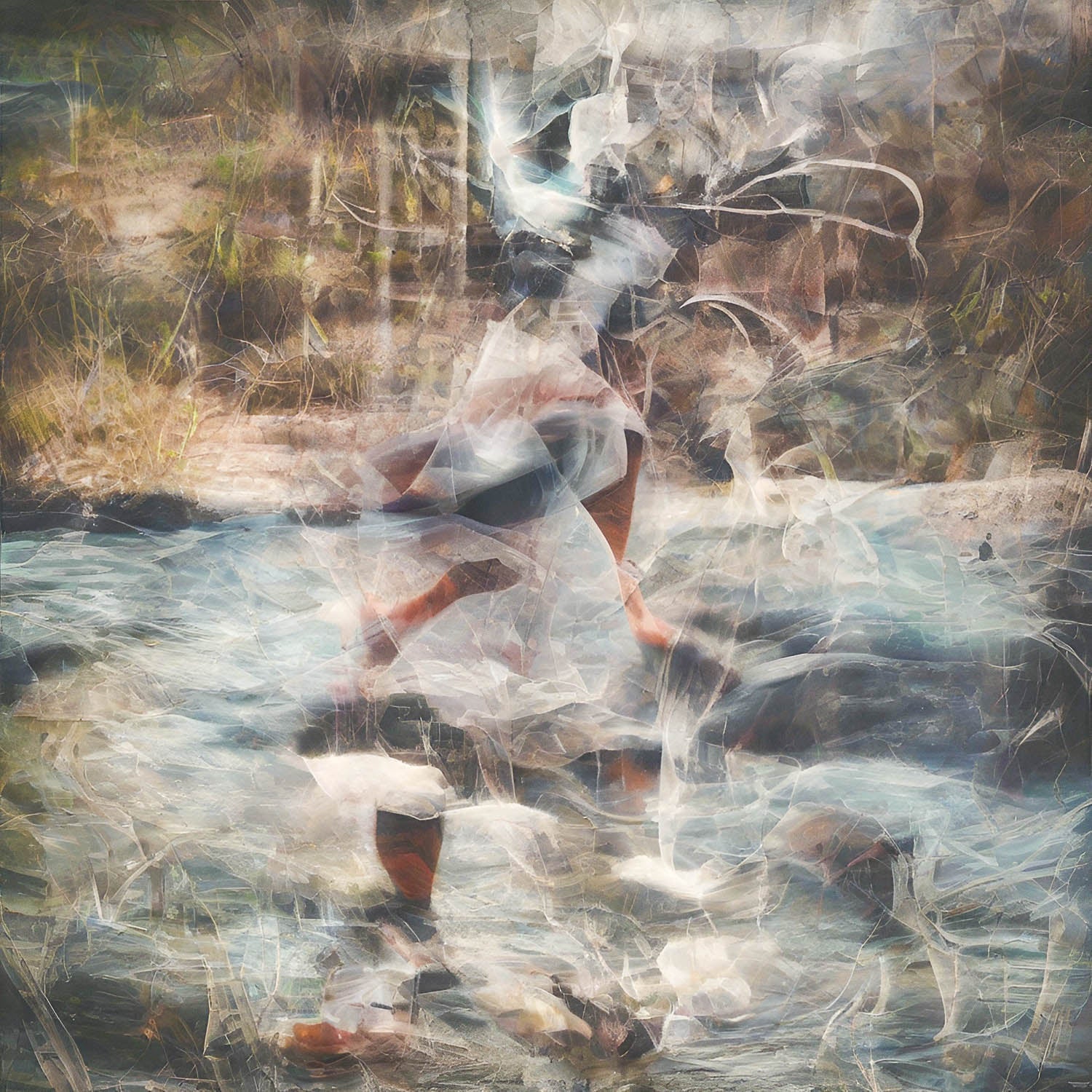 Costume d’eau vive - Photographie d’art en noir et blanc en édition limitée à collectionner - Jef Baecker