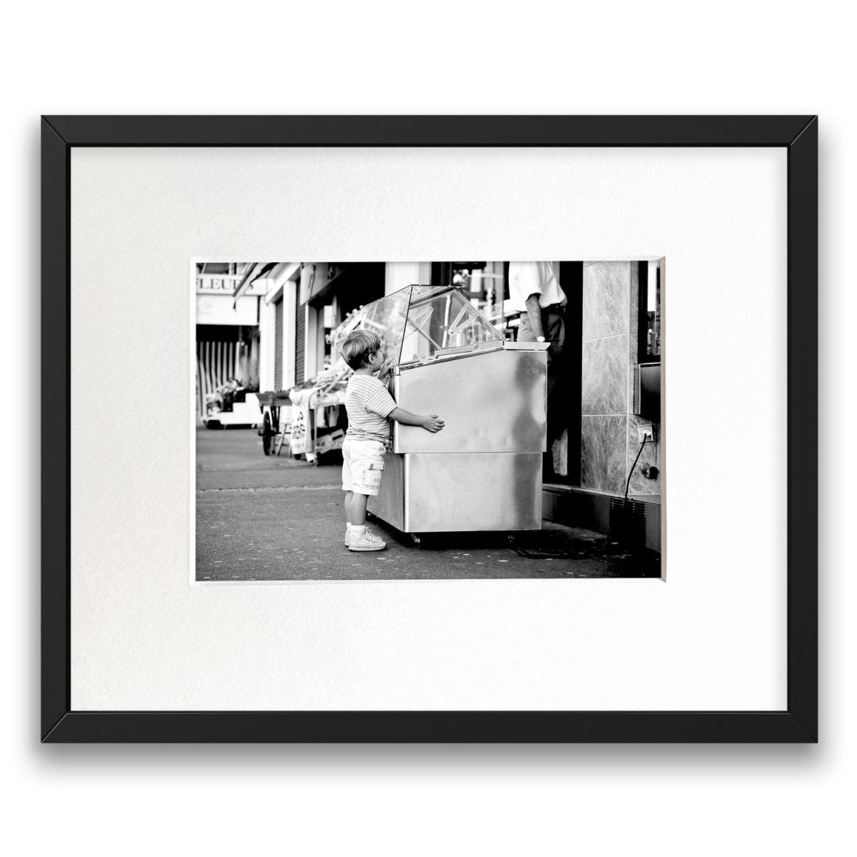 Gourmandise - Photographie d’art en noir et blanc en édition limitée à collectionner - Jef Baecker