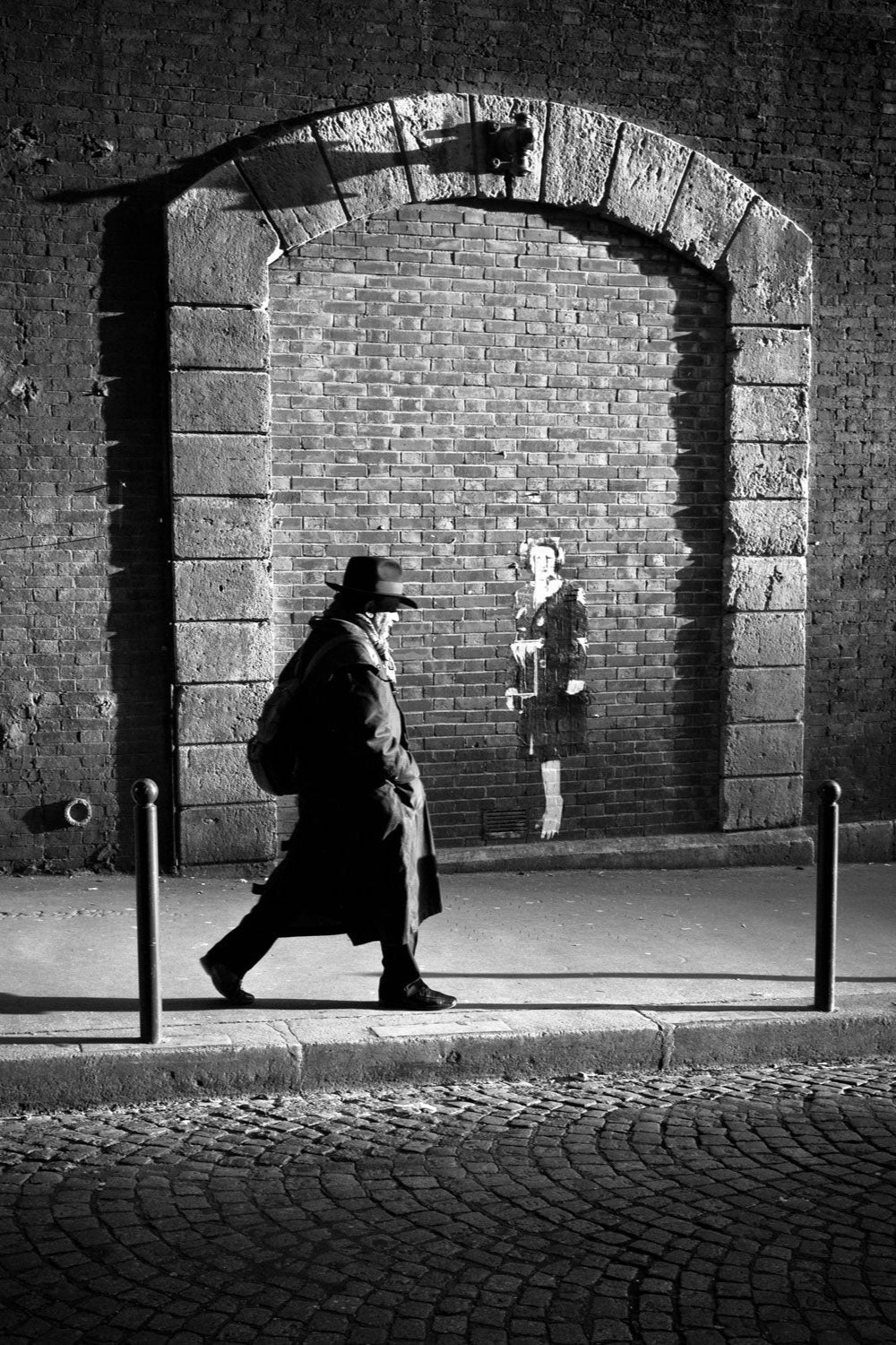 Grand Père - Photographie d’art en noir et blanc en édition limitée à collectionner - Jef Baecker