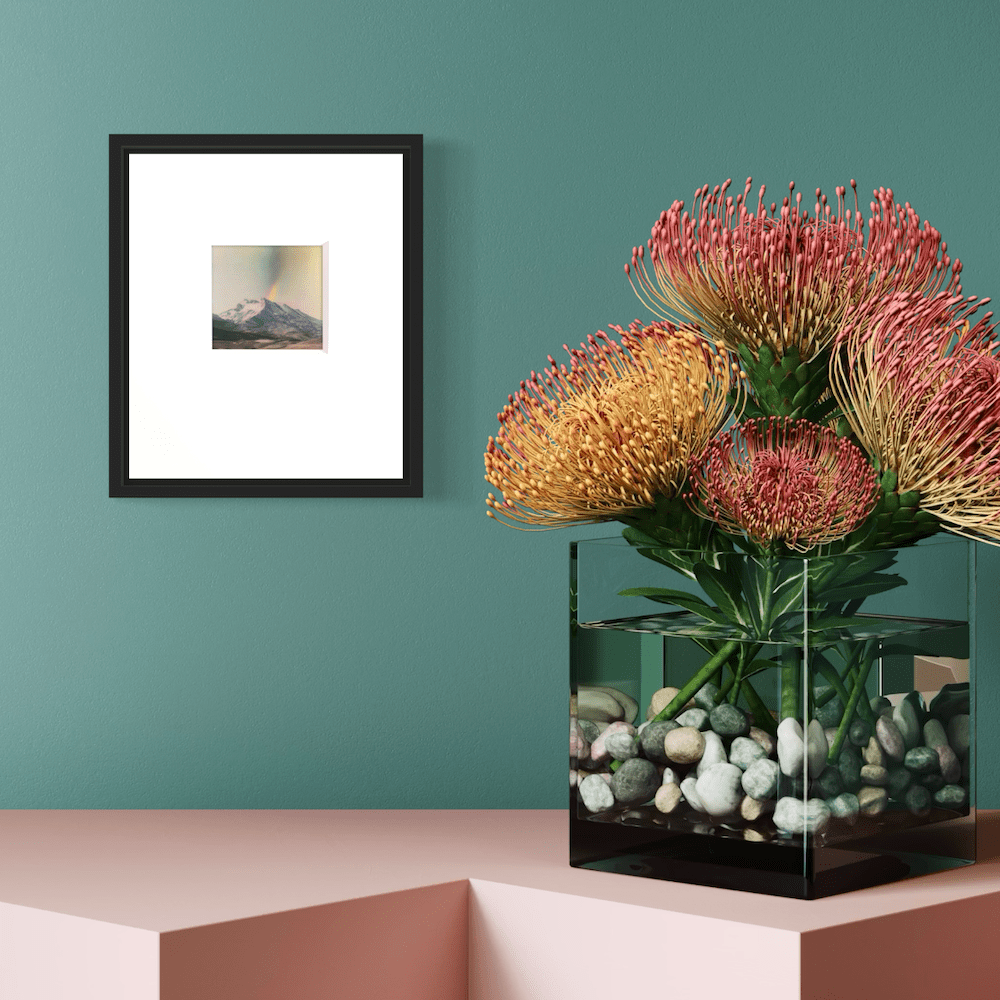 Là où naît le ciel - Photographie d’art en noir et blanc en édition limitée à collectionner - Jef Baecker