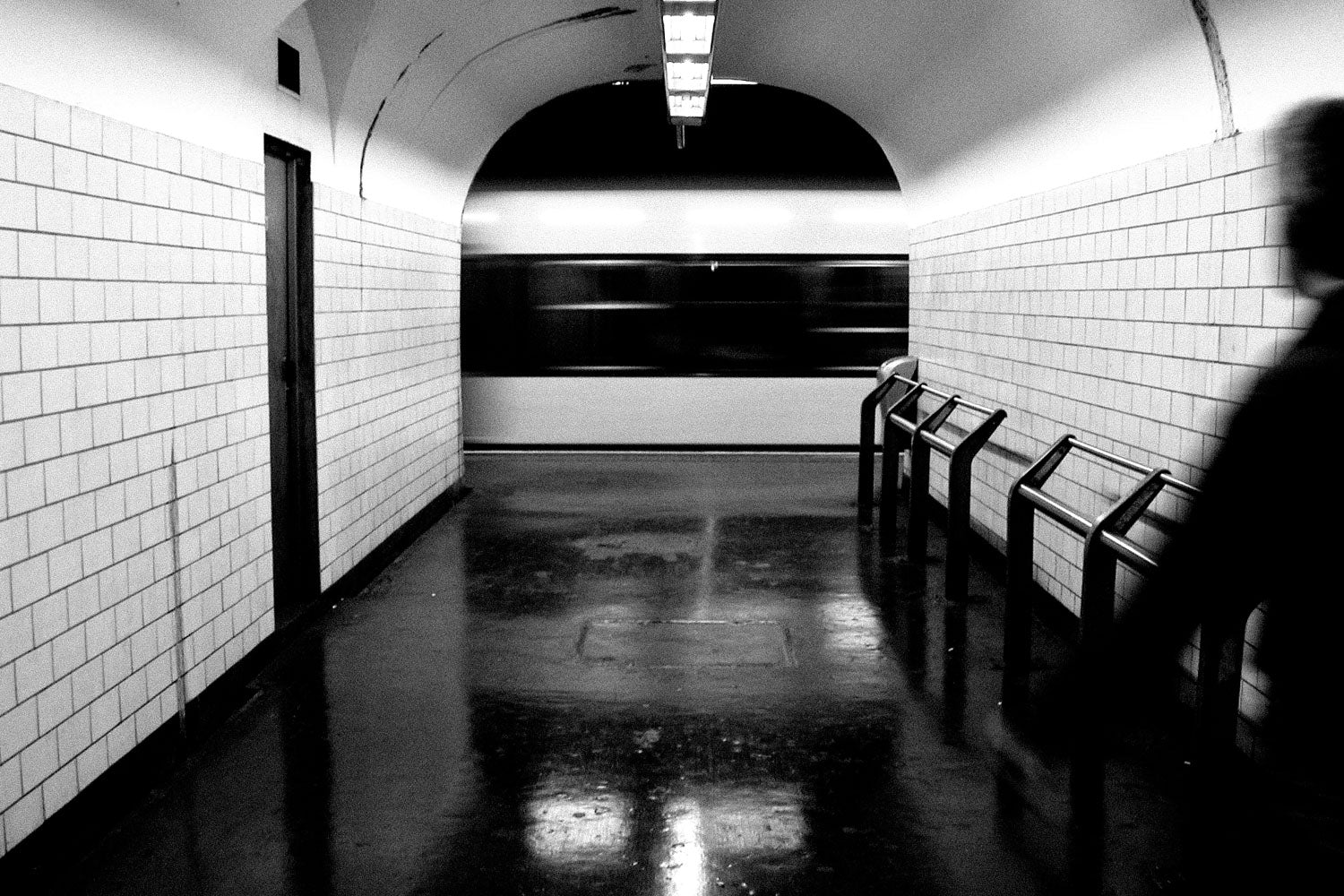 L'autre chemin - Photographie d’art en noir et blanc en édition limitée à collectionner - Jef Baecker