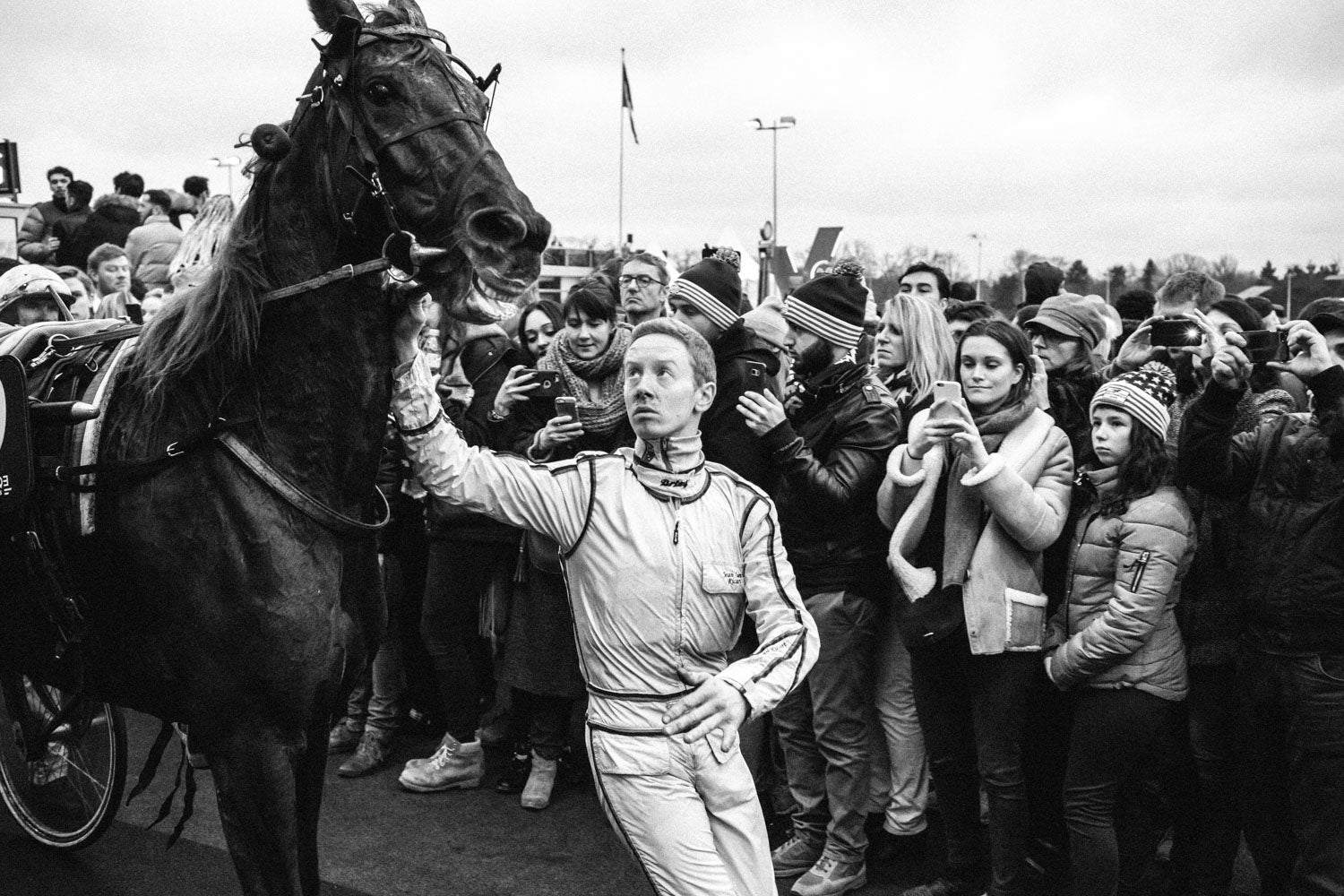 Triomphe - Photographie d’art en noir et blanc en édition limitée à collectionner - Jef Baecker